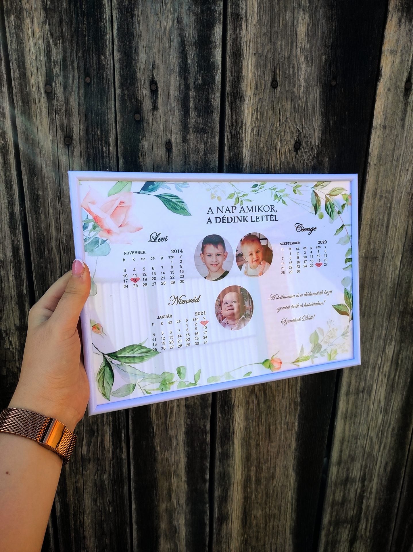 A nap amikor a nagymamánk/ dédink lettél nagy